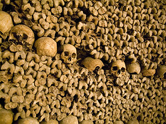 Creepy Travel in the Catacombs of Paris